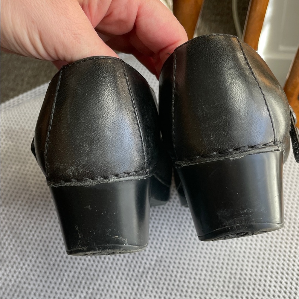 DANSKO 36 Black Women's Mary Jane Shoes clog mule - Picture 9 of 12